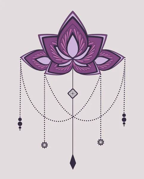 Mandala fleur vectorielle — Image vectorielle