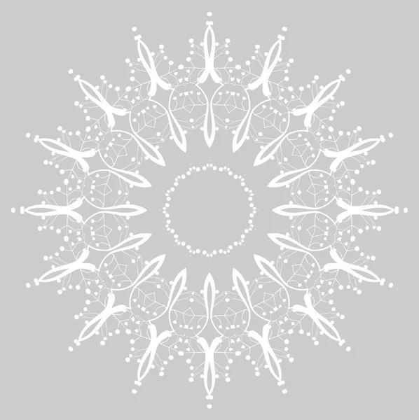Květinový ornament vzor — Stockový vektor
