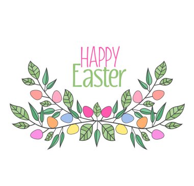 Paskalya yumurtaları vektör