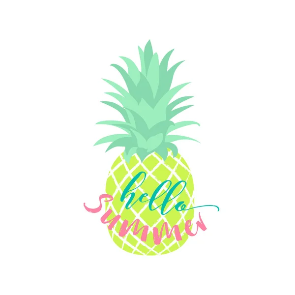 Piña de frutas tropicales — Archivo Imágenes Vectoriales