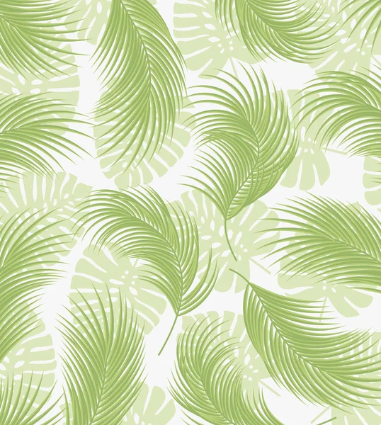 Feuilles de palmier — Image vectorielle
