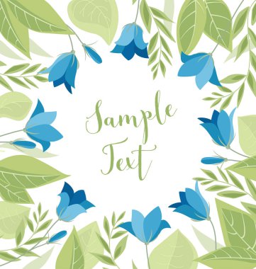 Yaz çiçeği campanula