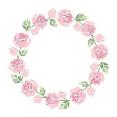 arka plan ile pembe güller