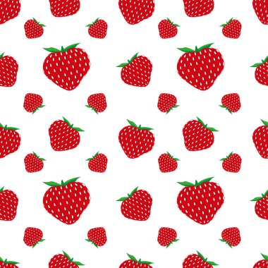 Çilek meyve seamless modeli