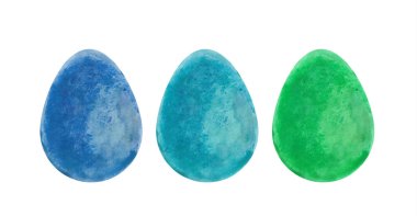 Suluboya Paskalya yumurtaları