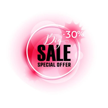 Büyük satış afişi