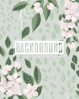 romantik çiçek arka plan