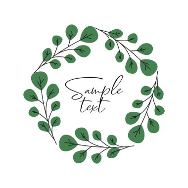 yaprakları ile doğal arka plan