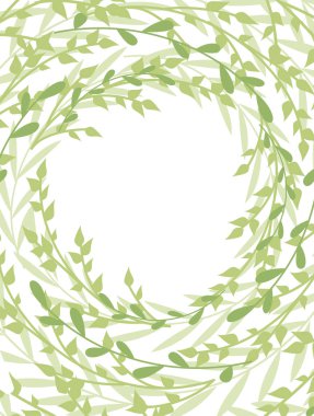 Vektör dallar yaprak