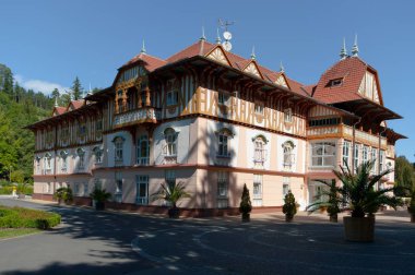 Luhacovice Spa town.
