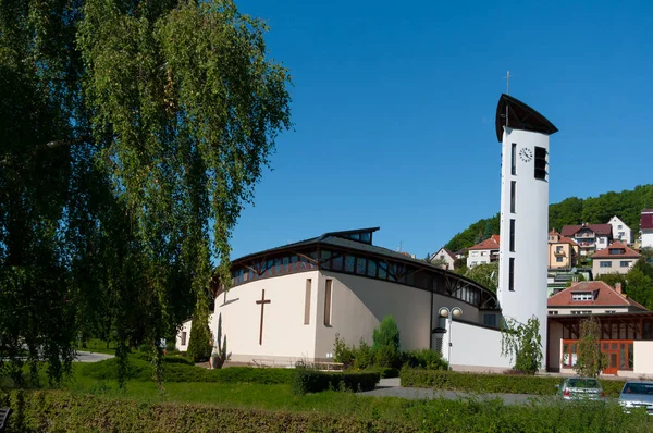 Roman Catholic Church of the Holy Family. — Stock Photo, Image