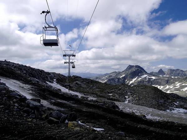 Parte Del Macizo Montañoso Los Alpes Situado Austria Parte Llamada —  Fotos de Stock