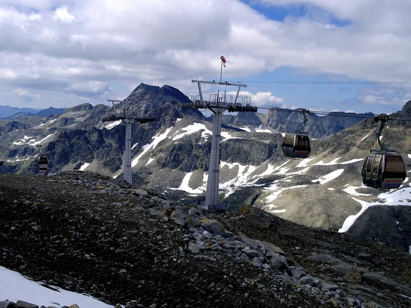 Delen Bergsmassivet Alperna Ligger Österrike Delen Kallas Carinthia — Stockfoto