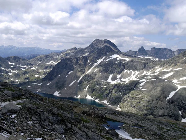 Részén Osztrák Alpok Hegymasszívum Részének Neve Carinthia — Stock Fotó