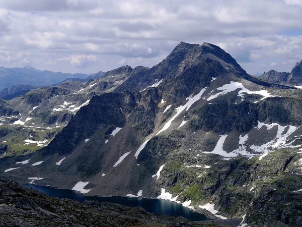 Teil Des Gebirgsmassivs Der Alpen Österreich Dem Teil Gelegen Der — Stockfoto