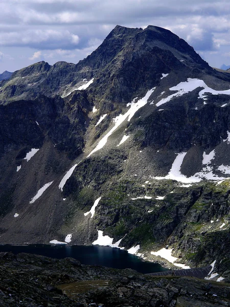 Teil Des Gebirgsmassivs Der Alpen Österreich Dem Teil Gelegen Der — Stockfoto