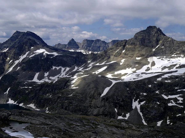 Parte Del Macizo Montañoso Los Alpes Situado Austria Parte Llamada —  Fotos de Stock