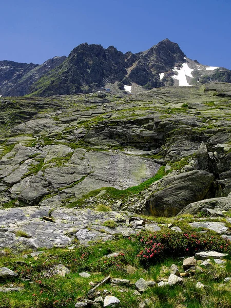 Часть Горного Массива Альп Расположенного Австрии Части Названием Каринтия — стоковое фото