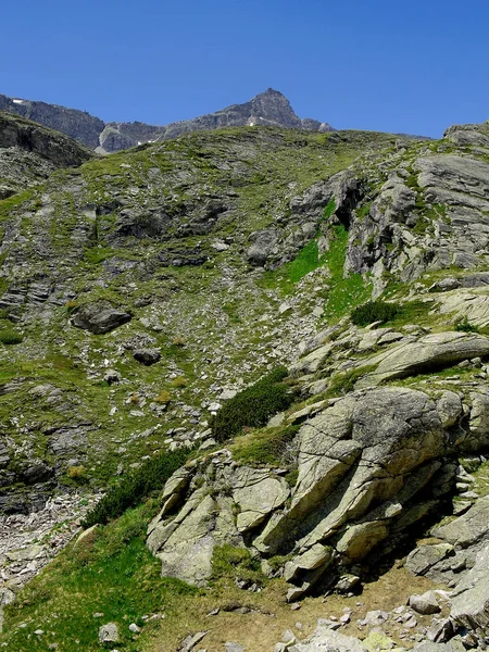 Teil Des Gebirgsmassivs Der Alpen Österreich Dem Teil Gelegen Der — Stockfoto