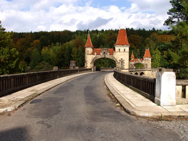 Wasserkraftwerk Les Kralovstvi Nordostböhmen Tschechien — Stockfoto