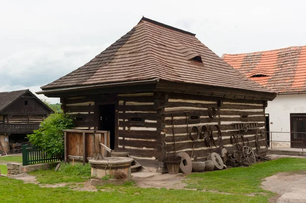 Çek Cumhuriyeti Nde Eski Popüler Bir Mimari — Stok fotoğraf