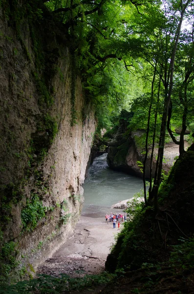 Красиві водоспади Rufabgo. Адигея — стокове фото