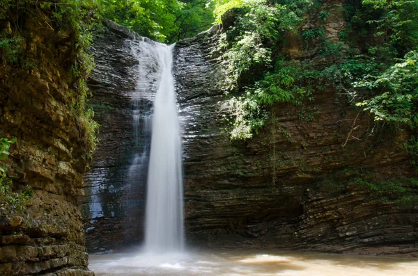 Schöne Wasserfälle rufabgo. Adygea — Stockfoto