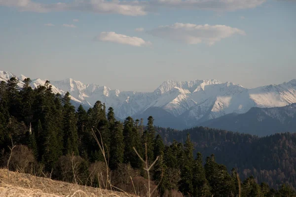 De bergketen van de grote Thach natuurpark — Stockfoto