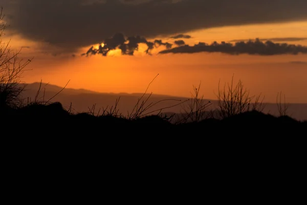 Die Bergkette des Naturparks Große Thach — Stockfoto