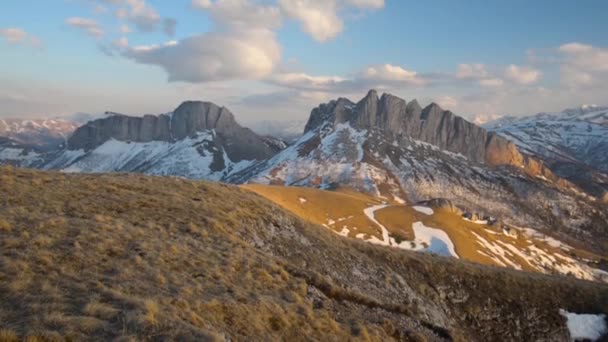 Chaîne Montagnes Parc Naturel Big Thach Adygea — Video