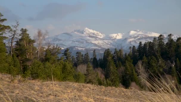 Cordilheira Parque Natural Big Thach Adygea — Vídeo de Stock