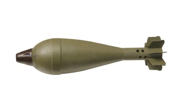 Harç bomba kabuk.