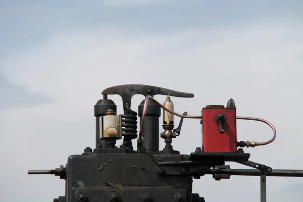 Traction Engine Whistle. — Stock Photo, Image