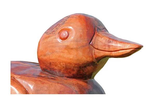 Model Wooden Duck. — Stock Photo, Image