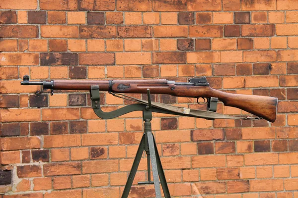 Vintage vojenské pušky. — Stock fotografie