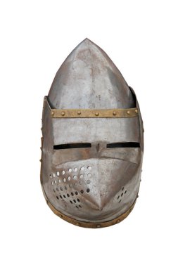 Tam yüz maskesi zırh.