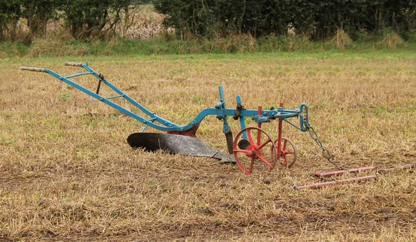 Vintage Farming Plough. — Stock Photo, Image