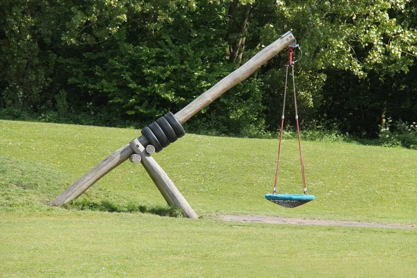 Zwevende circulaire Swing. — Stockfoto