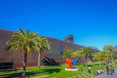 San Francisco, California - 11 Şubat 2017: San Francisco güzel Golden Gate Park, beşinci en Amerika Birleşik Devletleri'nde Şehir Parkı ziyaret.