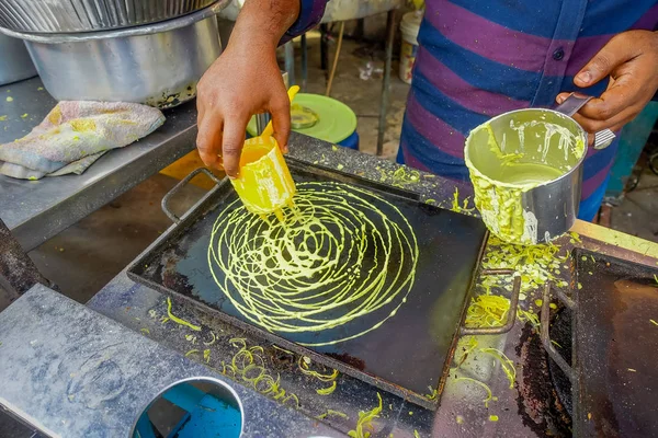 Street food dans l'enclave de Little India à George Town, Malaisie — Photo