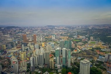 Kuala Lumpur Menara Kuala Lumpur kule, bir commmunication kule ve halka açık olan şehrin en yüksek bakış açısı güzel manzara