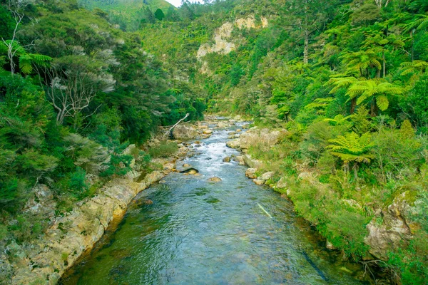 Prachtige waikato rivier Arapuni gelegen in Nieuw-Zeeland — Stockfoto