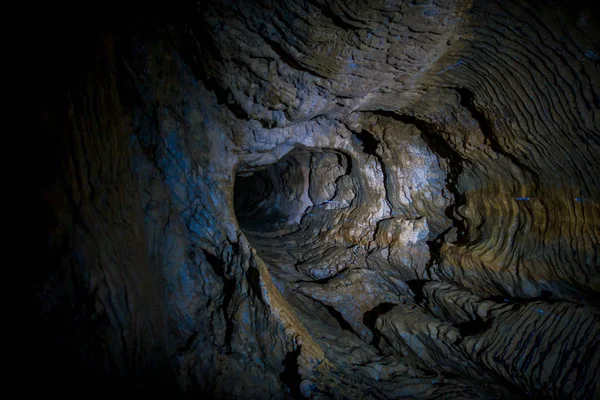 Increíbles cuevas de Glowworm Waitomo ubicadas en Nueva Zelanda —  Fotos de Stock