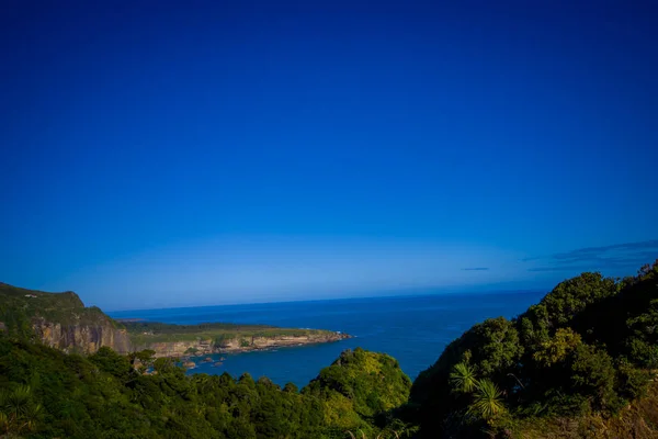 Vacker utsikt över stranden i Cape Foulwind på västkusten av nya Zeeland — Stockfoto