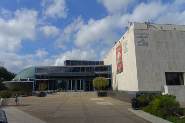 Houston, Amerika Birleşik Devletleri - 12 Ocak 2017: Görünümünden bina, Ulusal Müzesi, Doğa Bilimleri Orlando Houston ABD dışında