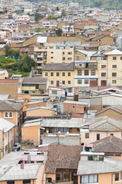 Yeni mimari Quito şehir içinde şirin sokakları ile karıştırma Quito güzel manzara
