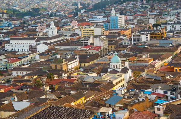 View of the historic center of Quito, Ecuador — Stock Photo, Image