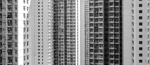 Veřejný dům panství Tsz Wan Šan v Hong Kong, Čína — Stock fotografie