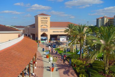 Houston, Amerika Birleşik Devletleri - 12 Ocak 2017: yakınındaki Legoland, shooping merkezinin turistik yer olarak havadan görünümü kimliği belirsiz insanlar