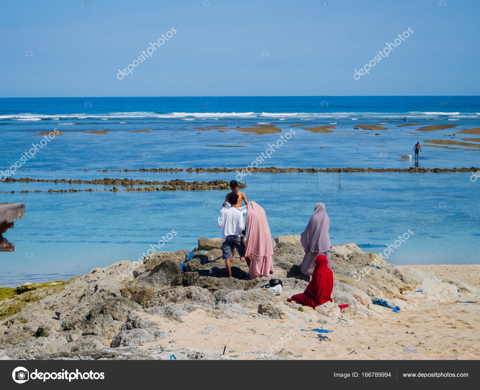 Foto Model Pantai Indonesia